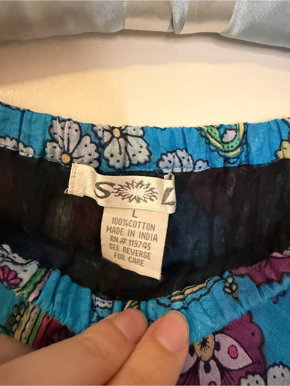 Vintage Kitschy Paisley Y2k Midi Skirt - Picture 3 of 3